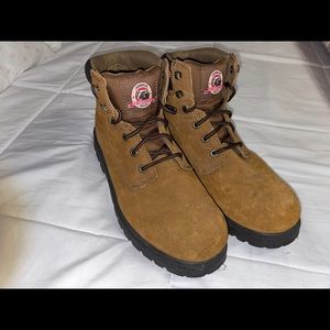 Brahma Men’s Size 10 Lightweight Steel Toed Workboots